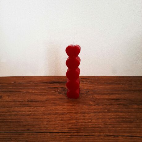 chandelle rouge