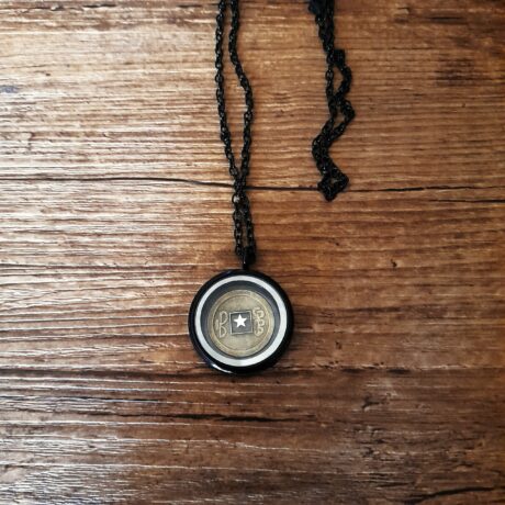 Pendentif chance étoile argent