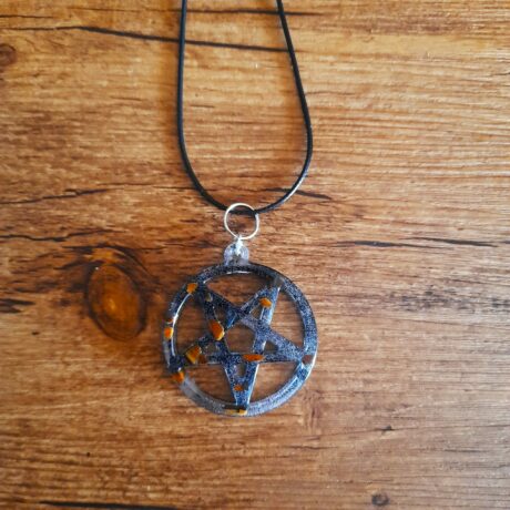 Pentacle inversé oeil de tigre