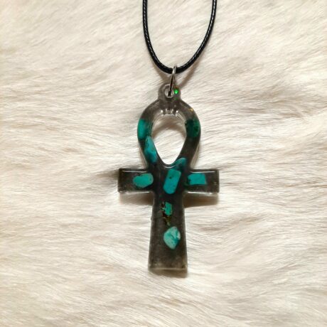 croix anhk turquoise