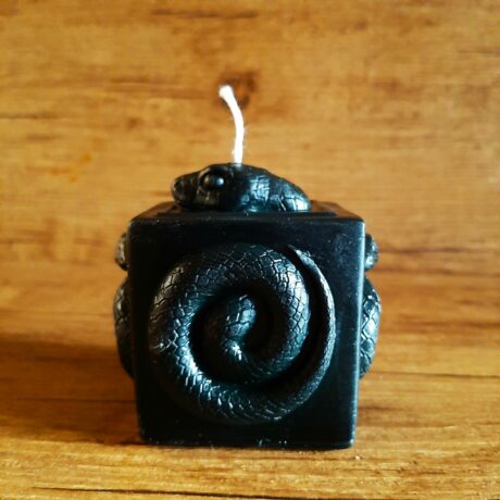 BOUGIE SERPENT NOIRE