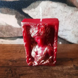 Bougie Vénus rouge
